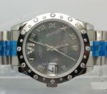 Clone Rolex Datejust Special Edition Vi Diamond Marker / Gray Mop Dial